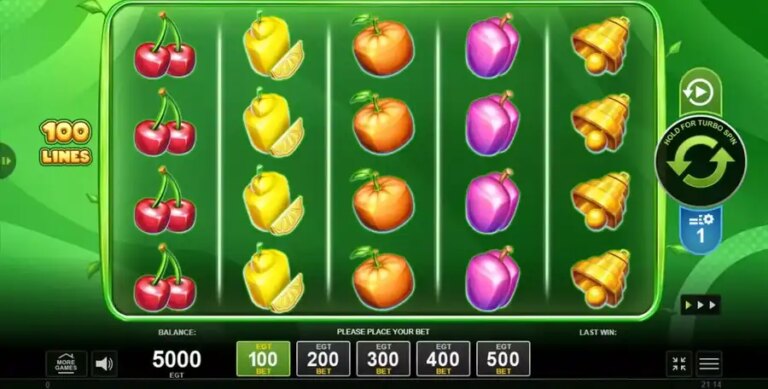 100 Bulky Fruits
