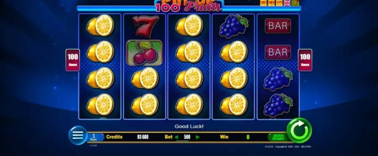 100 Pin-Up Fruits