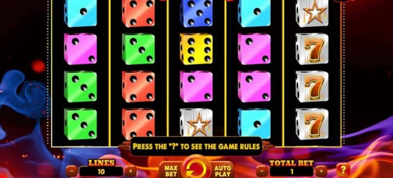 100 Spinning Dice