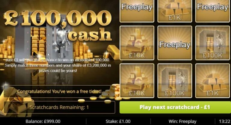 100k Cash