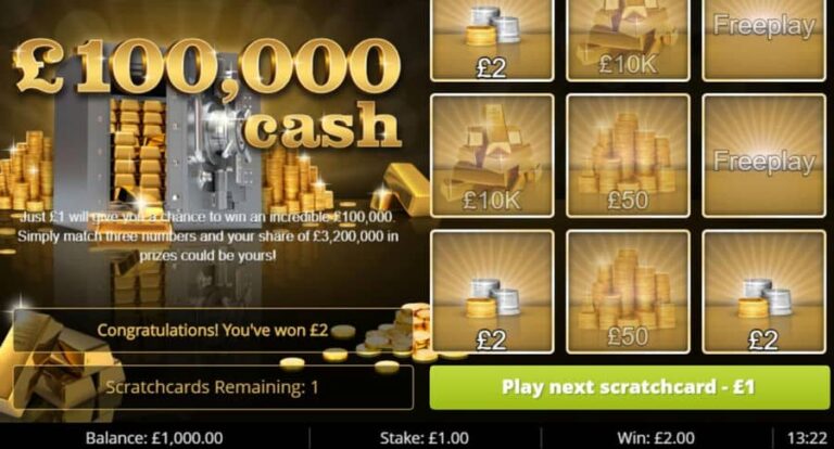 100k Cash