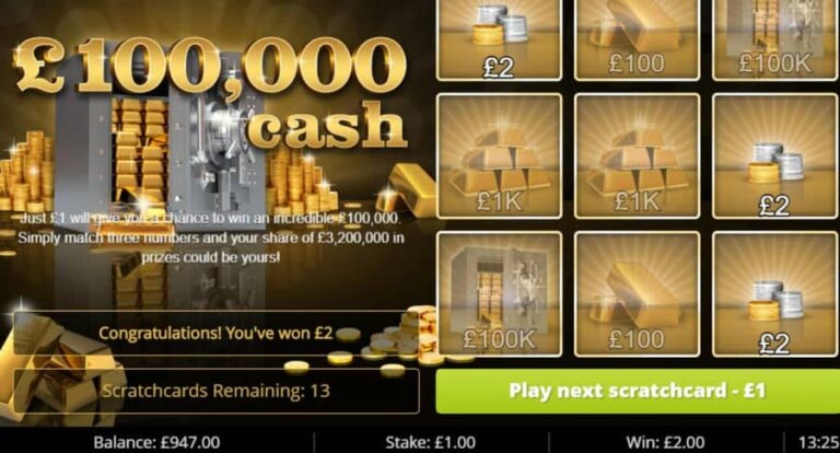 100k Cash