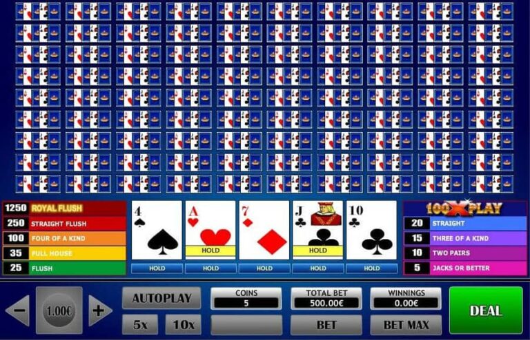 100x Play Poker