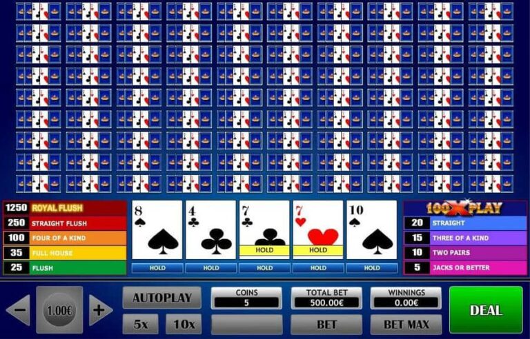 100x Play Poker