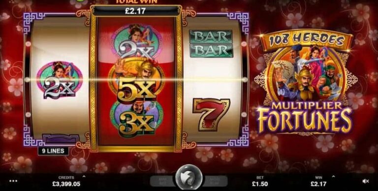 108 Heroes Multiplier Fortunes