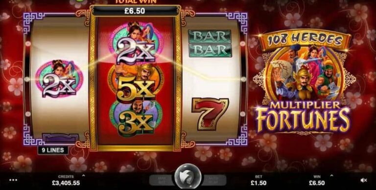 108 Heroes Multiplier Fortunes