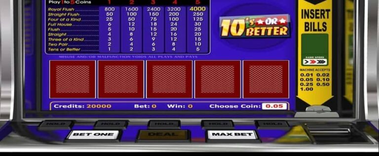 10’s or Better (Betsoft)