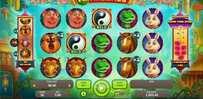 12 Animals (Booongo)