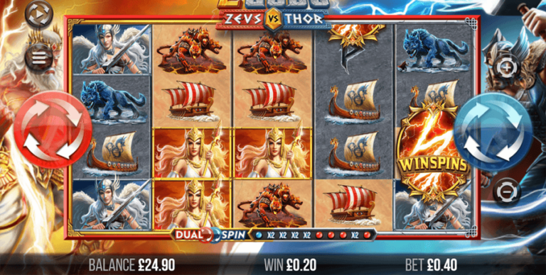2 Gods Zeus vs Thor