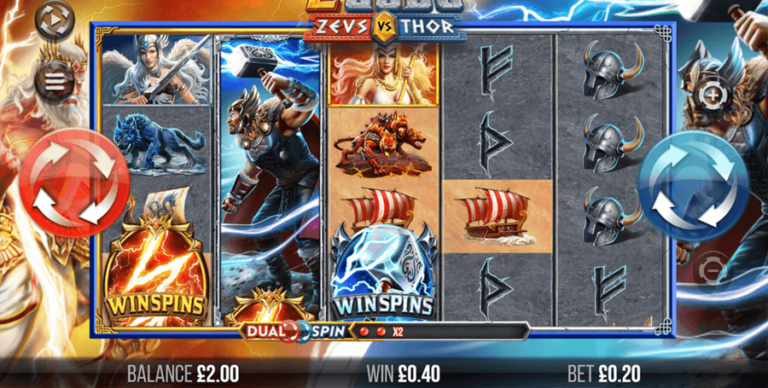 2 Gods Zeus vs Thor