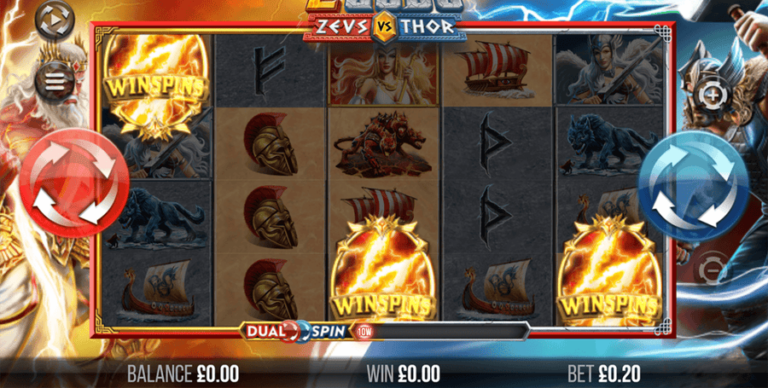 2 Gods Zeus vs Thor