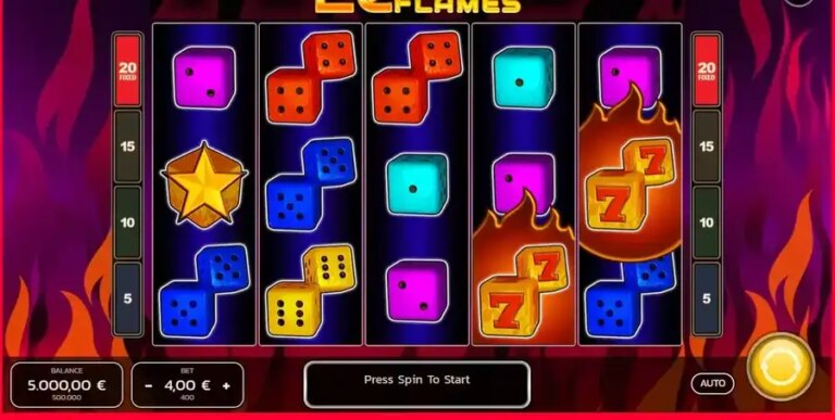 20 Dice Flames