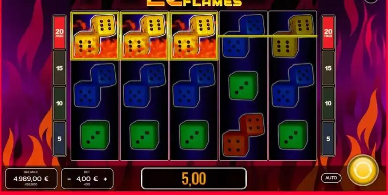 20 Dice Flames