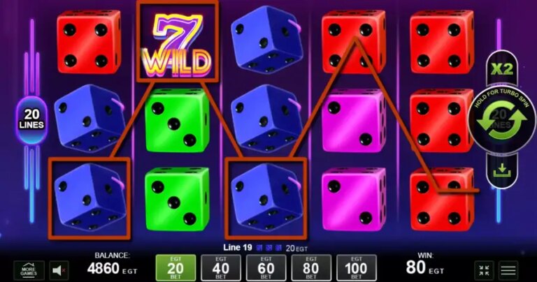 20 Golden Dice
