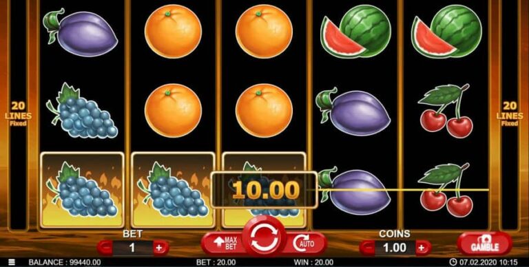 20 Hot Spins