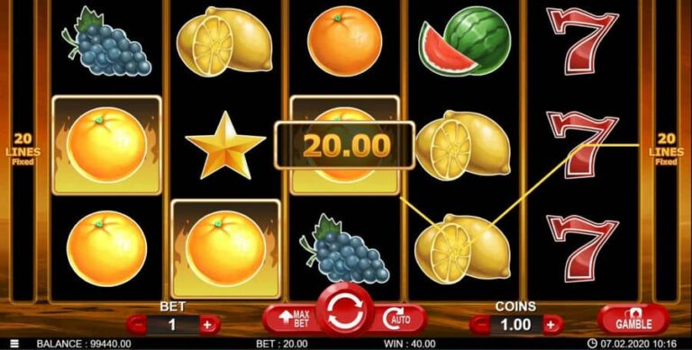 20 Hot Spins