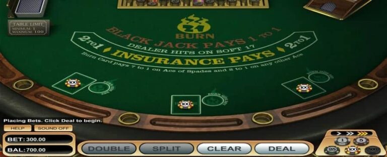 21 Burn Blackjack (Betsoft)