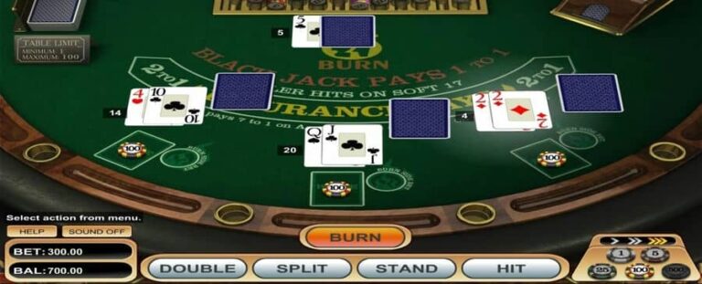 21 Burn Blackjack (Betsoft)