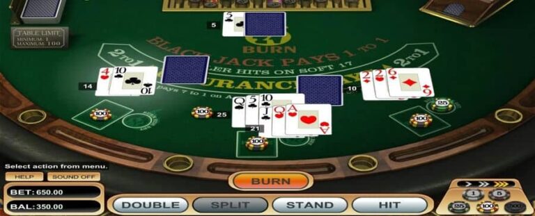 21 Burn Blackjack (Betsoft)