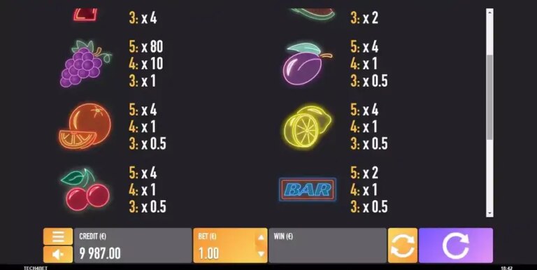 243 Space Fruits