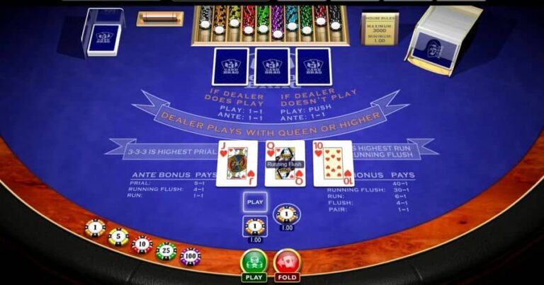 3 Card Brag (Playtech)