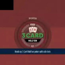 3 Card Hold’em (Felt)