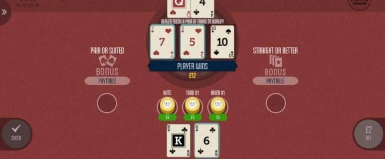3 Card Hold’em (Felt)