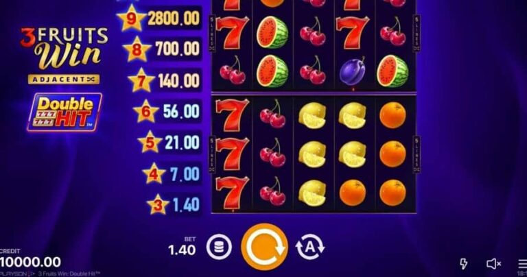 3 Fruits Win Double Hit