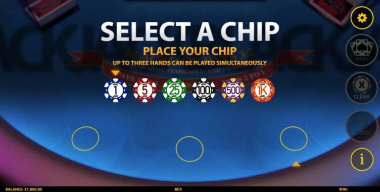 3 Hand Blackjack (HungryBear)