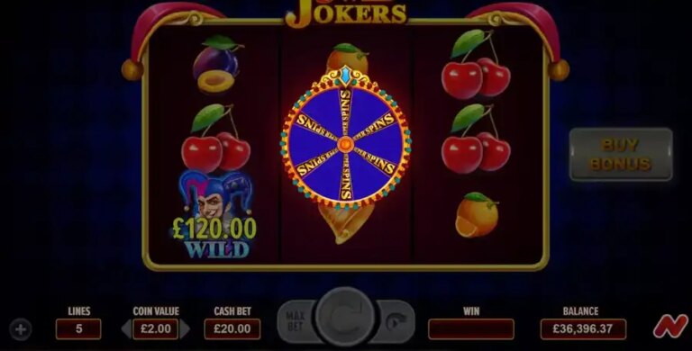 3 Wild Jokers