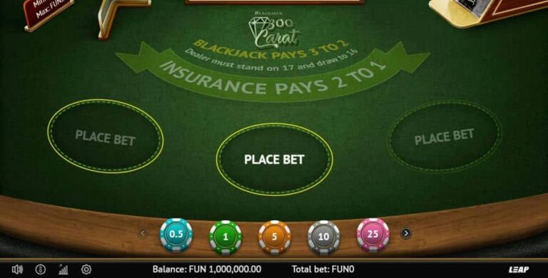 300 Carat Blackjack