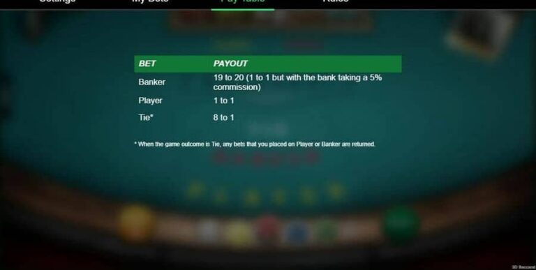 3D Baccarat