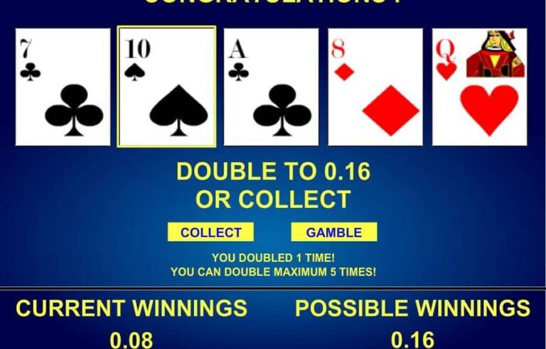3x Double Play Poker