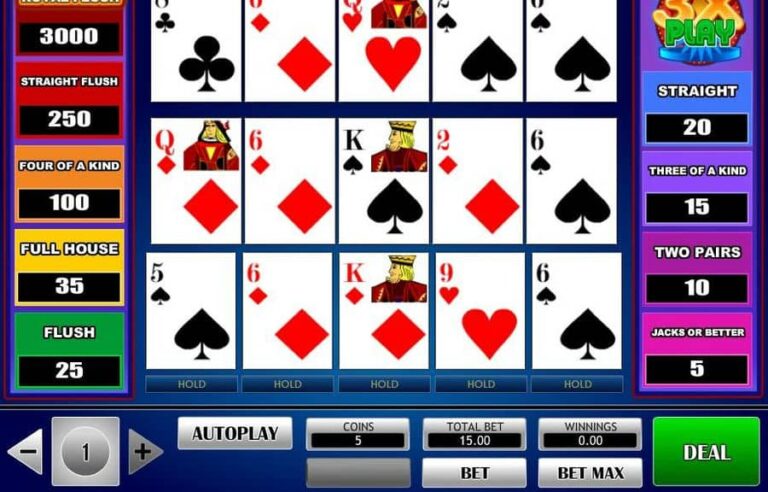3x Play Poker