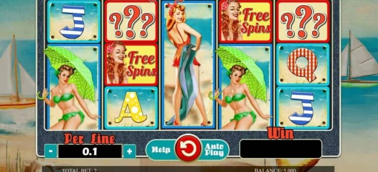 4 Lucky Pin-ups