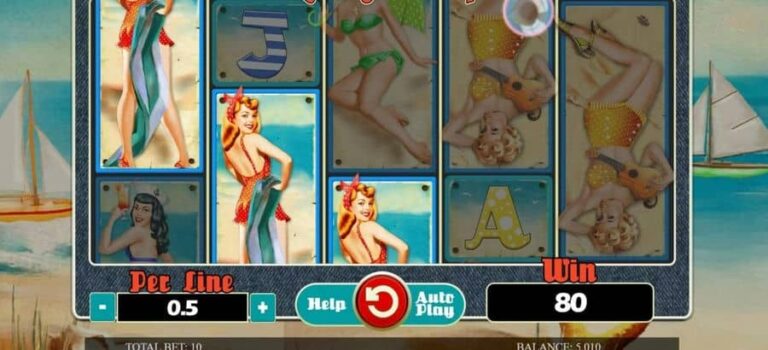 4 Lucky Pin-ups