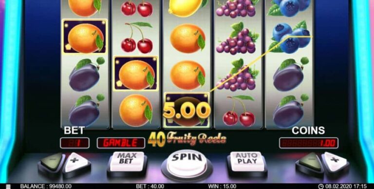 40 Fruity Reels