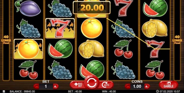 40 Hot Spins
