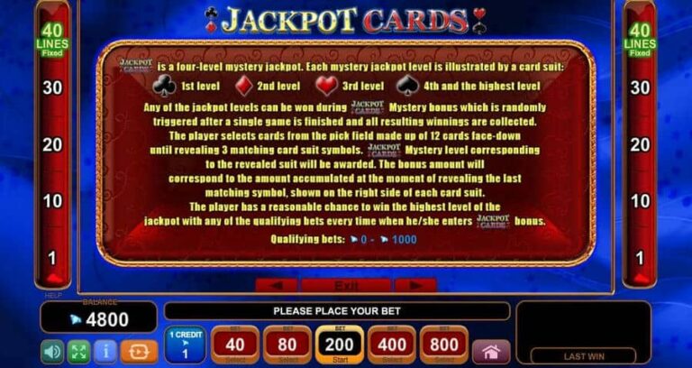 40 Lucky King