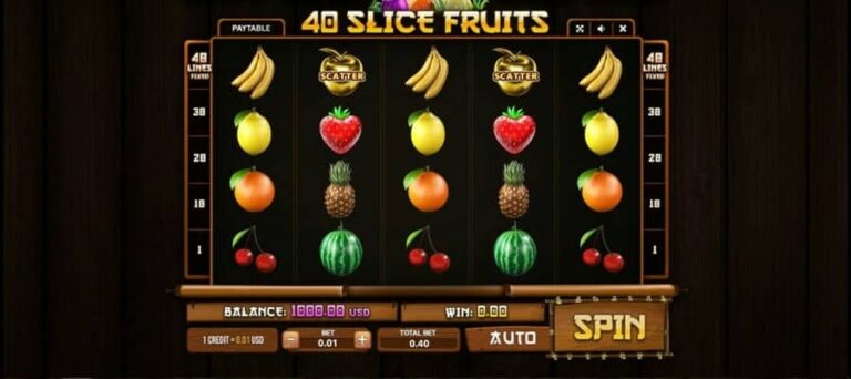 40 Slice Fruits