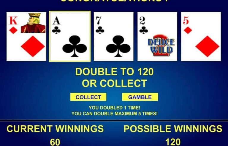 4x Deuce Wild Poker