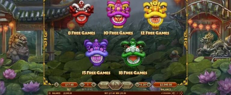 5 Lucky Lions