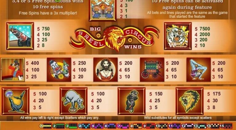 5 Reel Circus