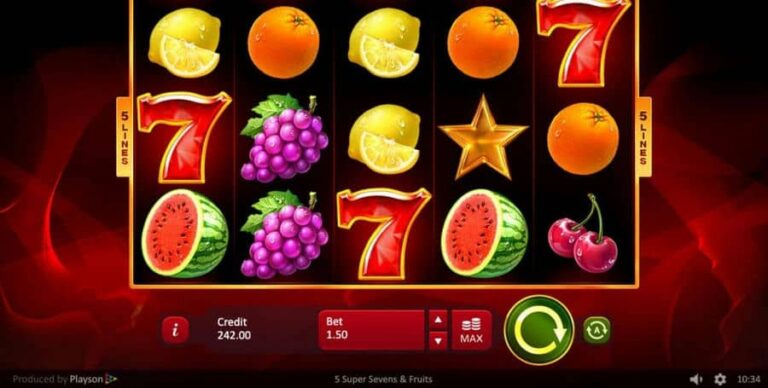 5 Super Sevens & Fruits