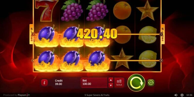 5 Super Sevens & Fruits
