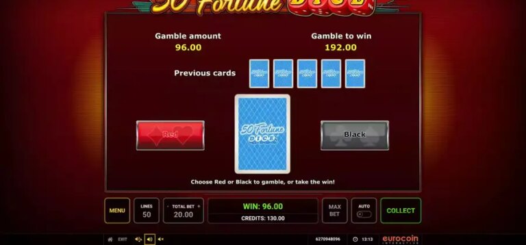 50 Fortune Dice