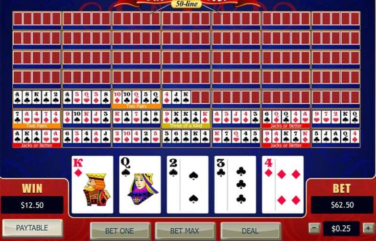 50-line Jacks or Better (Playtech)