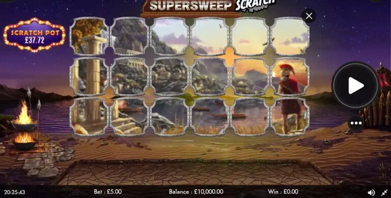 500 BC Sparta Supersweep Scratch