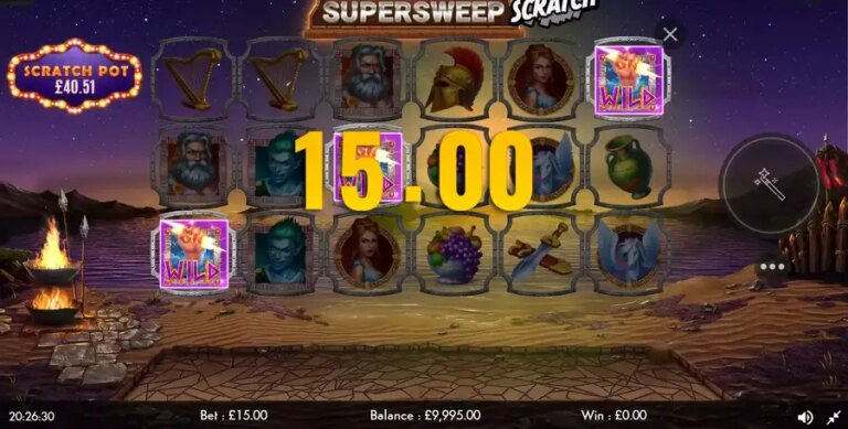500 BC Sparta Supersweep Scratch