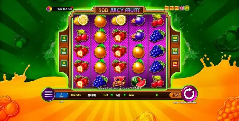 500 Juicy Fruits